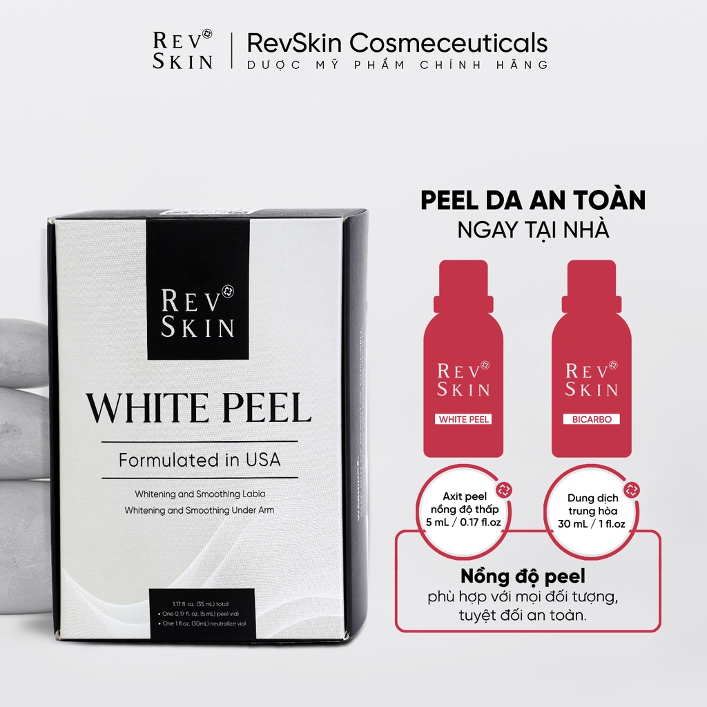 Kem Bôi RevSkin Bộ Peel Thâm Nách, Bikini Tại Nhà – White Peel 50gr