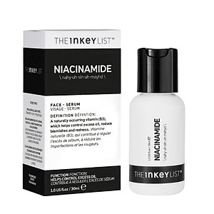 Tinh Chất Kiềm Dầu, Giảm Mụn, Mờ Thâm The INKEY List Niacinamide 30ml