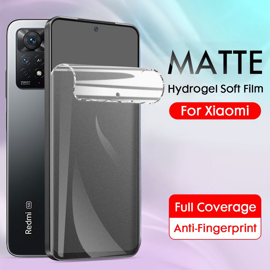 Miếng Dán PPF Nhám Full Màn Chống Vân Tay Cho Samsung Galaxy Note 10 Lite 9 8 20 S20 S21 Ultra S9 S10 Plus S20 Fe S7 Edge A20 A30 A50 A50S A31 A51 A71