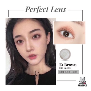 Lens E1 Brown - 14.2 - Kính Áp Tròng
