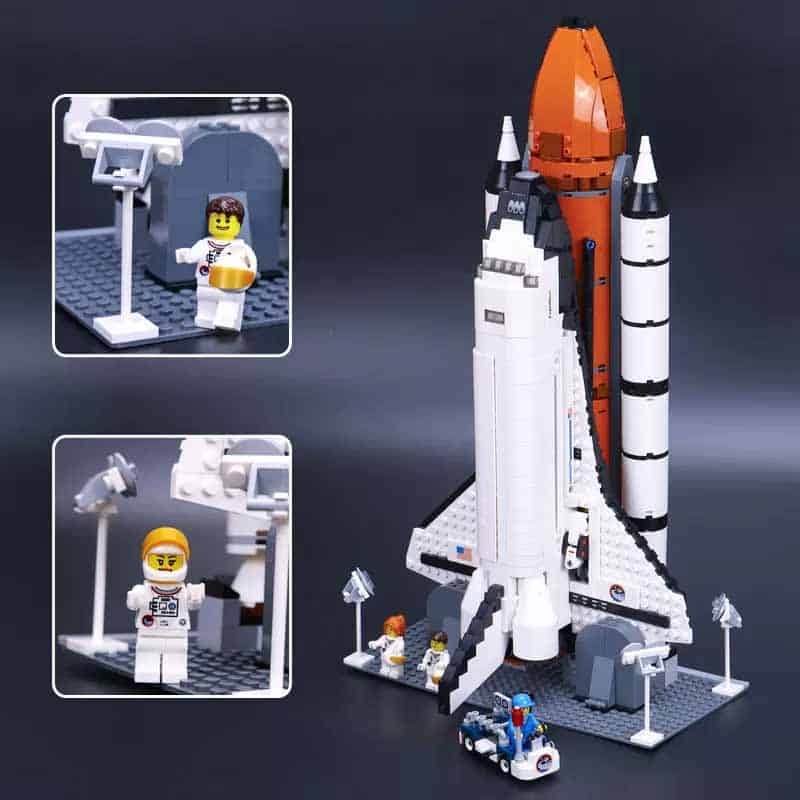 Đồ chơi lắp ráp 18017 16014 83014 Tàu vũ trụ con thoi NASA - Xếp hình thông minh