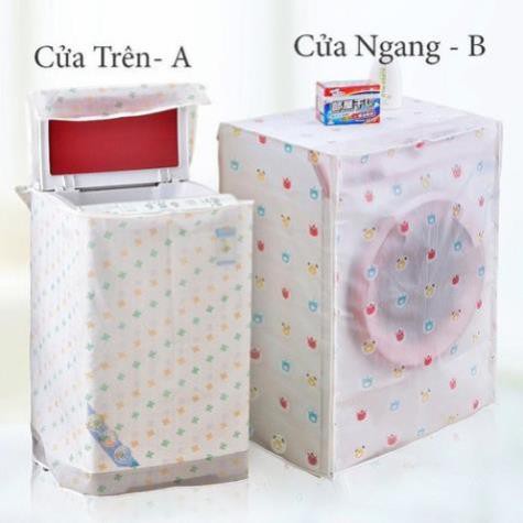 Vỏ Bọc Máy Giặt Áo Chụp Cửa Trước, Cửa Ngang, Cửa Trên,Cửa Đứng Loại 7kg,8kg,9kg Chùm Chống Bụi