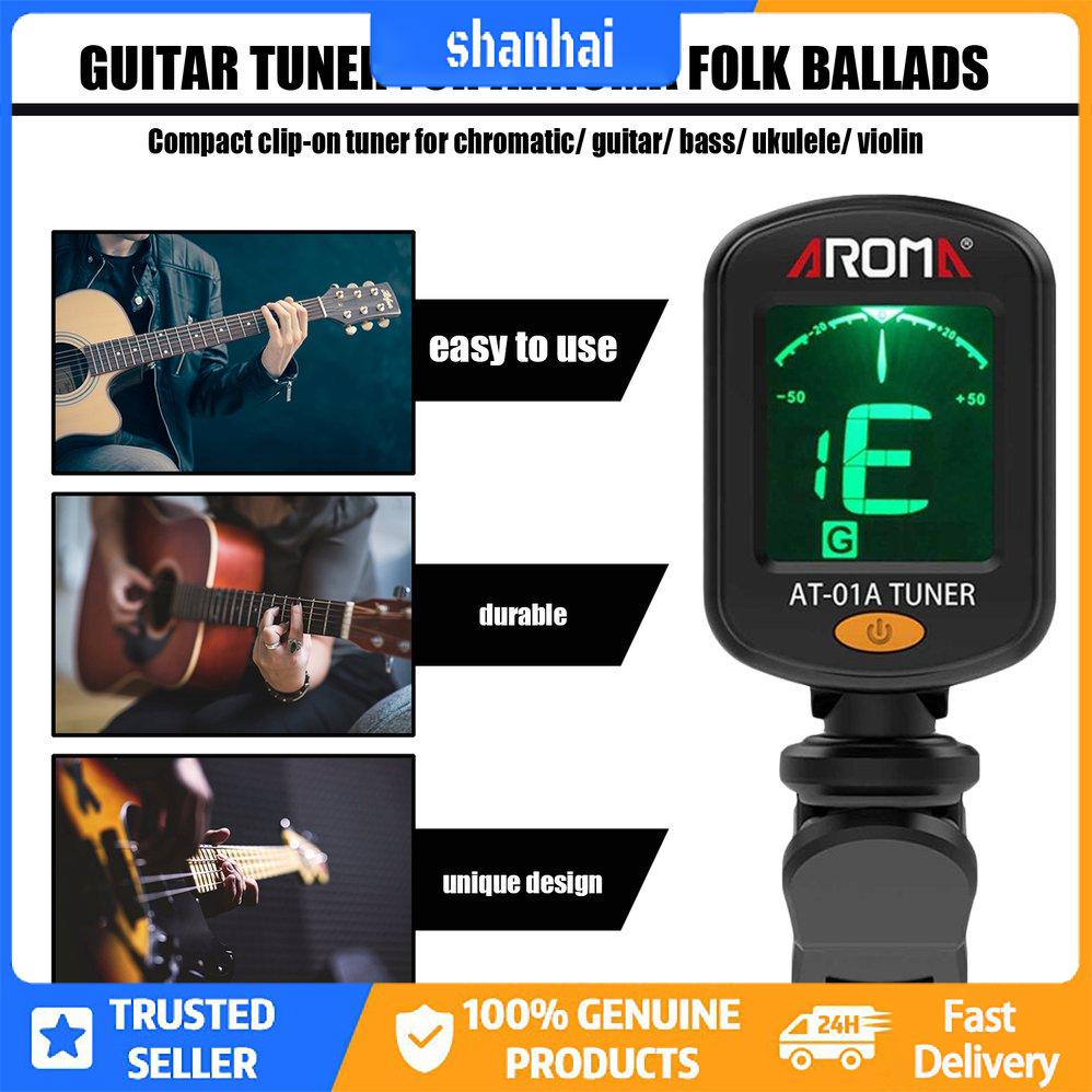 Dụng Cụ Lên Dây Đàn Guitar Màn Hình Lcd Kỹ Thuật Số Màu Sắc Kỹ Thuật Số