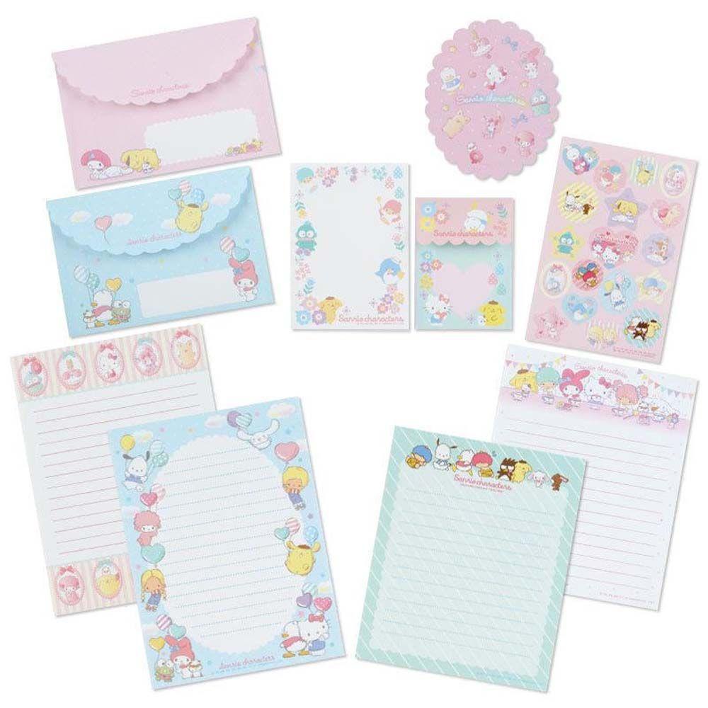 Thiệp Mời Dạng Phong Bì Họa Tiết Hoạt Hình Cinnamoroll Dễ Thương