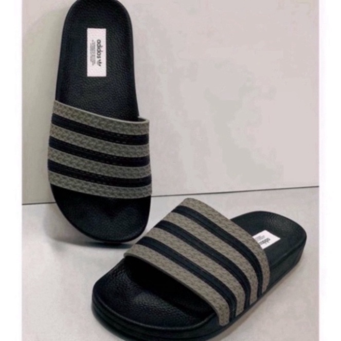 FREE SHIP DÉP NAM CAO CẤP DÉP ADIDAS 3 SỌC NGANG HÀNG KỸ NlNSHOP