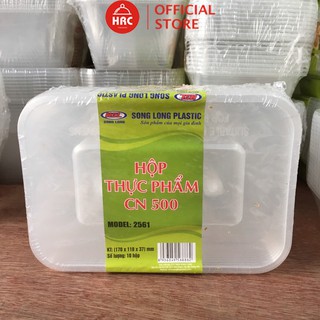 Bộ 10 Hộp Đựng Thực Phẩm CN 500ml 2561