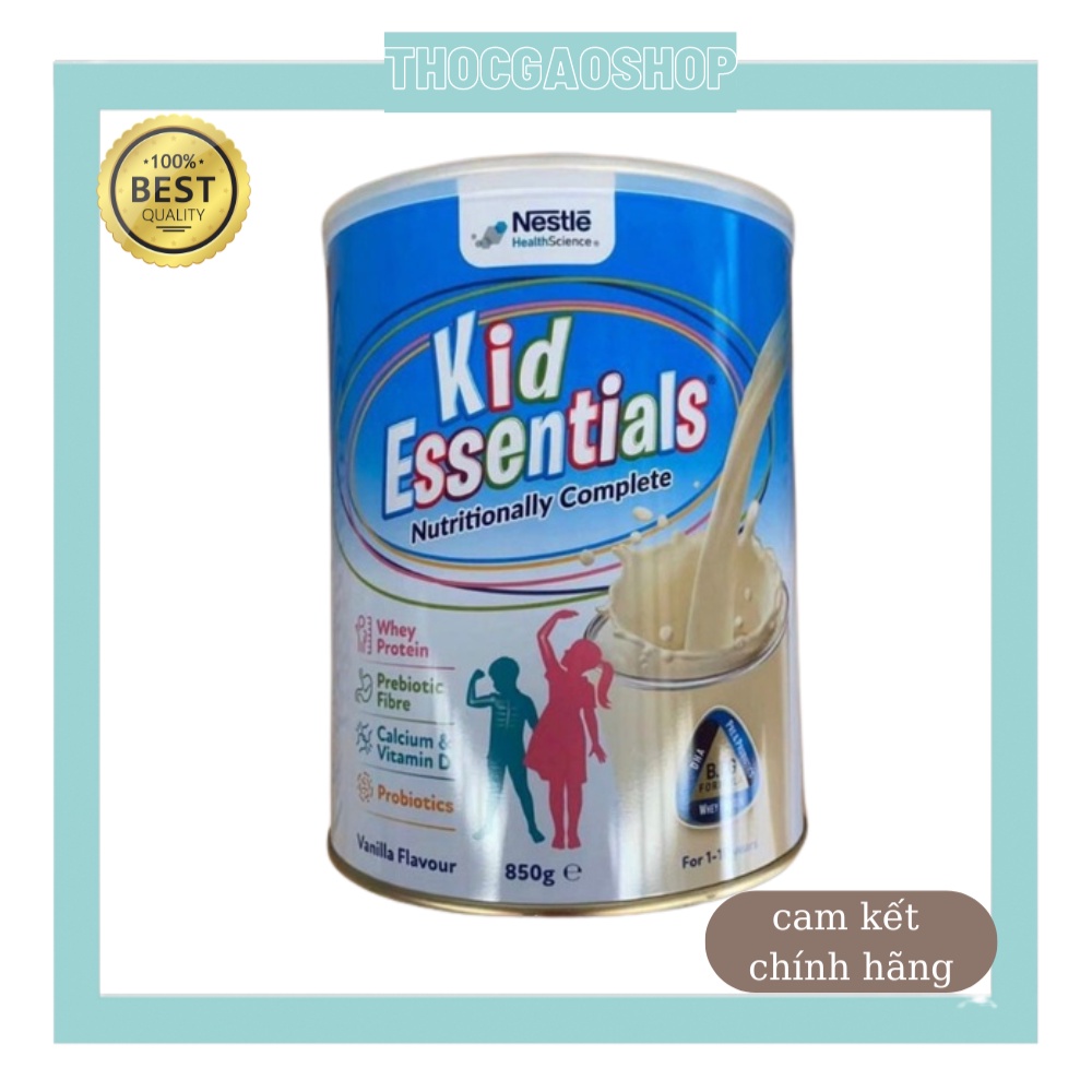 Sữa bột Kid Esential mẫu mơis 800gr chính hãng Nestle nội địa Úc