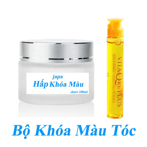 COMBOO KHÓA MẦU CHO TÓC NHUỘM ( HẤP KHÓA MÀU + HUYẾT THANH DƯỠNG MẦU ) kcolor