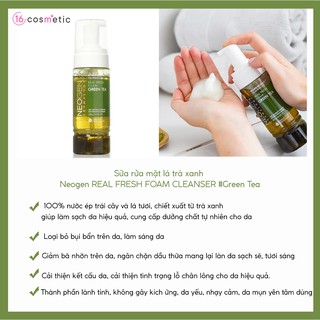 Sữa rửa mặt Neogen REAL FRESH FOAM