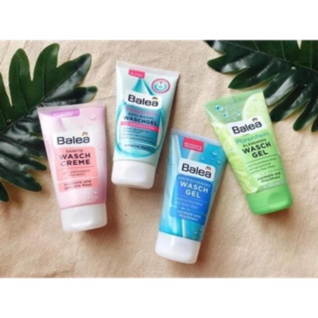 Sữa rửa mặt Balea 150ml dành cho da khô, da nhờn, da hỗn hợp, da mụn