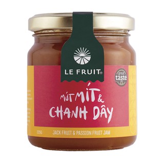 Mứt mít & chanh dây từ trái cây tươi le fruit 225g