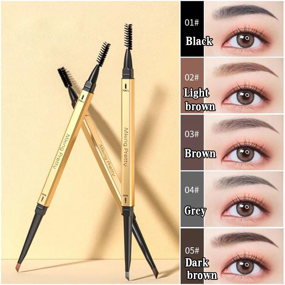 Bút Kẻ Lông Mày Hai Đầu Chống Thấm Nước Gợi Cảm