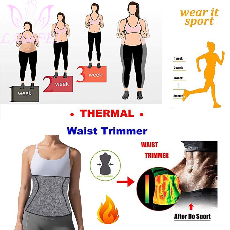 Dây Đai Đeo Eo Bằng Neoprene Dùng Tập Giảm Cân Tiện Dụng