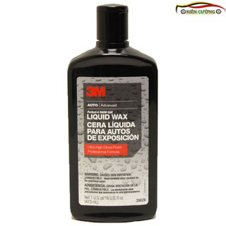 Sáp phủ bảo vệ làm bóng sơn xe hơi 3M Liquid Wax
