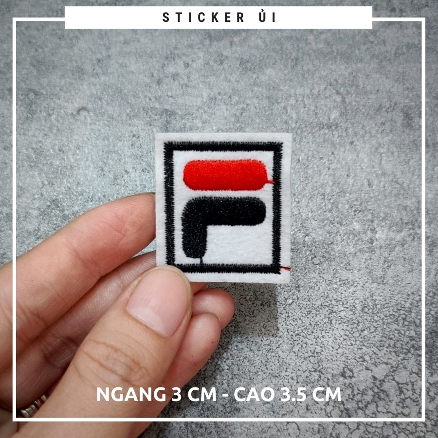 Sticker ủi áo Cao cấp - CÓ SẴN KEO ỦI - sticker vải dùng làm miếng vá áo, phụ kiện trang trí quần áo, balo, giày, nón