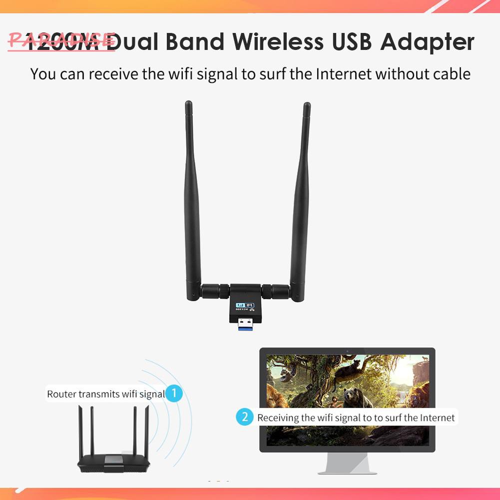 Usb Wifi 3.0 1200mbps 2.4ghz 5ghz Thẻ | BigBuy360 - bigbuy360.vn
