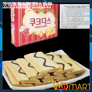 Bánh Ngọt Couque D'asse White Torte Crown Hộp 144 Gram - Nhập Khẩu Hàn Quốc
