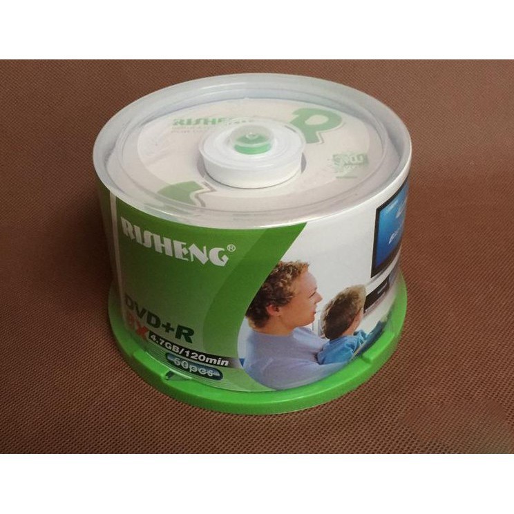Đĩa DVD trắng RISHENG1 hộp 50 đĩa-DVD TRANG-DVD