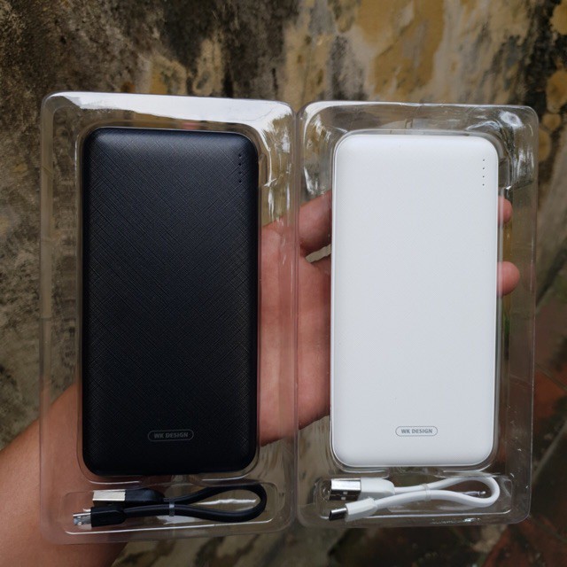 [GIÁ HỦY DIỆT]  Sạc Dự Phòng WK DESIGN WP-075 10.000mAh | BigBuy360 - bigbuy360.vn