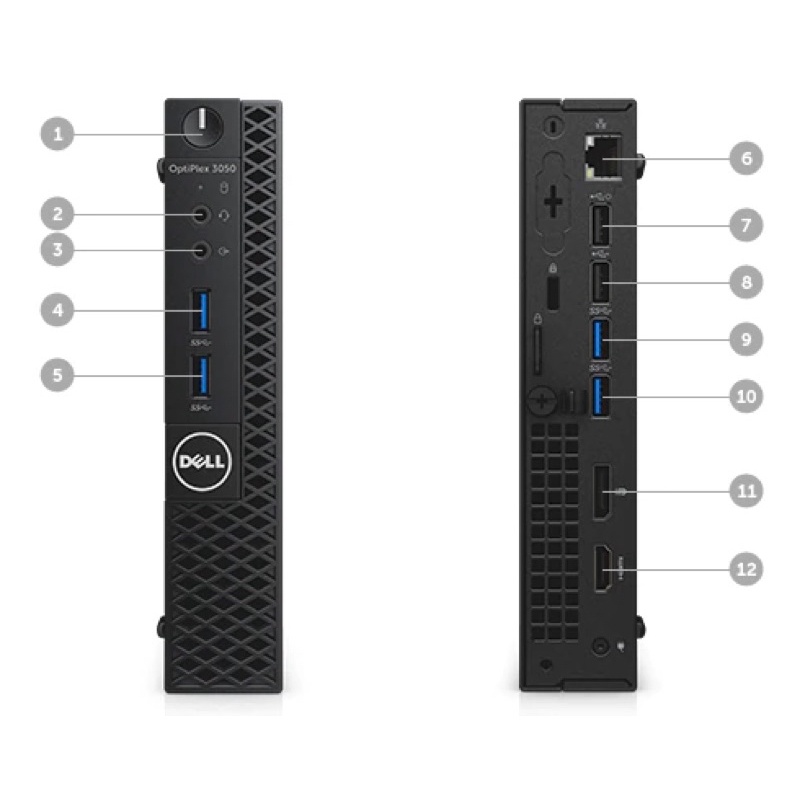 Máy Bộ Dell 3050/7050 Micro Mini PC siêu nhỏ ngọn