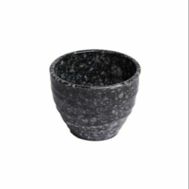Ly/cốc nhỏ nhựa melamine vân đá kem/ đen/ xanh/ ngọc(LY29)