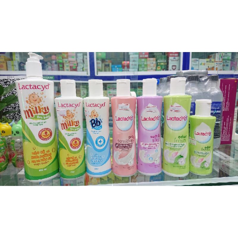 LACTACYD dung dịch vệ sinh phụ nữ và tắm cho bé