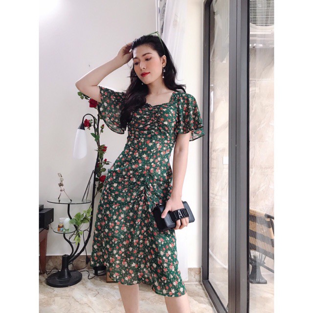 Váy Hoa công sở dành riêng cho phái đẹp❤️