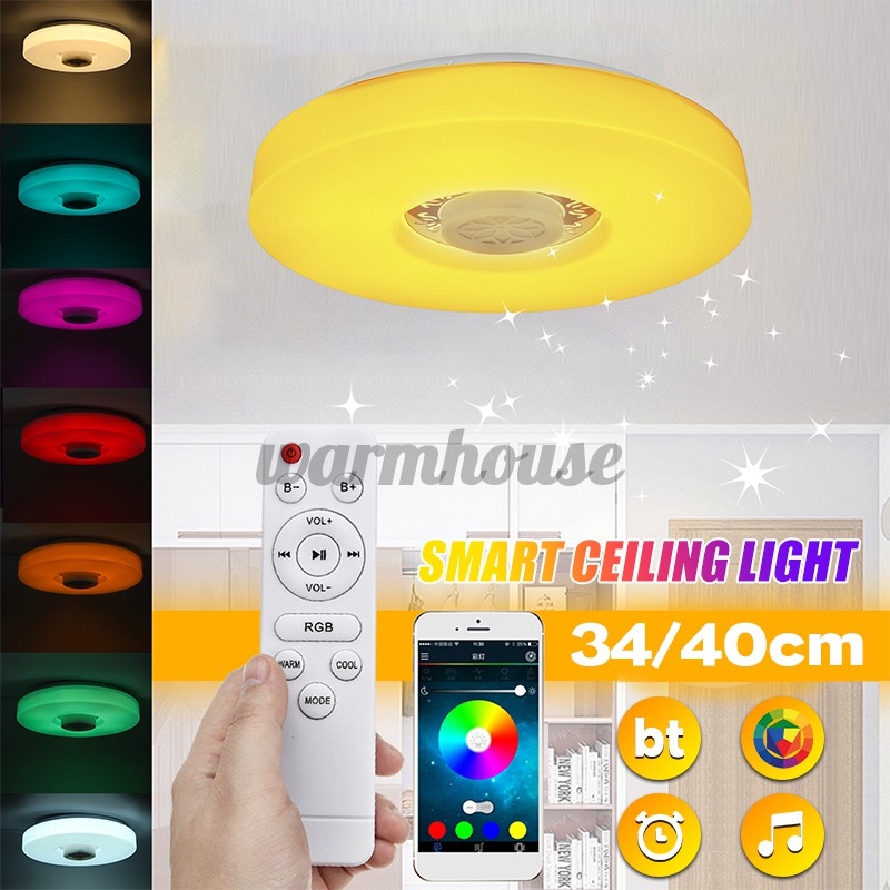 Đèn Led Âm Trần Thông Minh Có Remote Điều Khiển