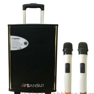 LOA KÉO SANSUI SA1-10 bas 2.5 tấc kèm 2 mic.