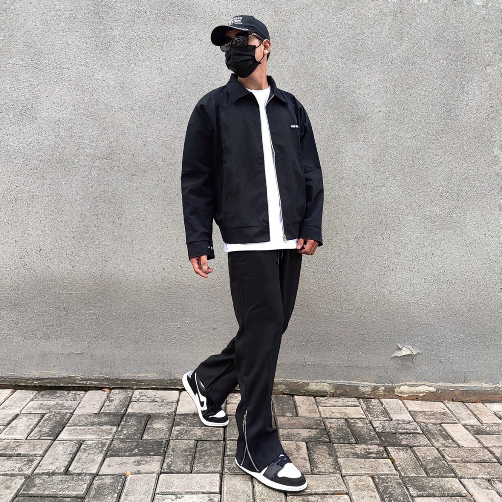 Áo khoác nam Khaki Work Jacket THEBROTHERS - chất dày dặn nhiều màu Form rộng unisex