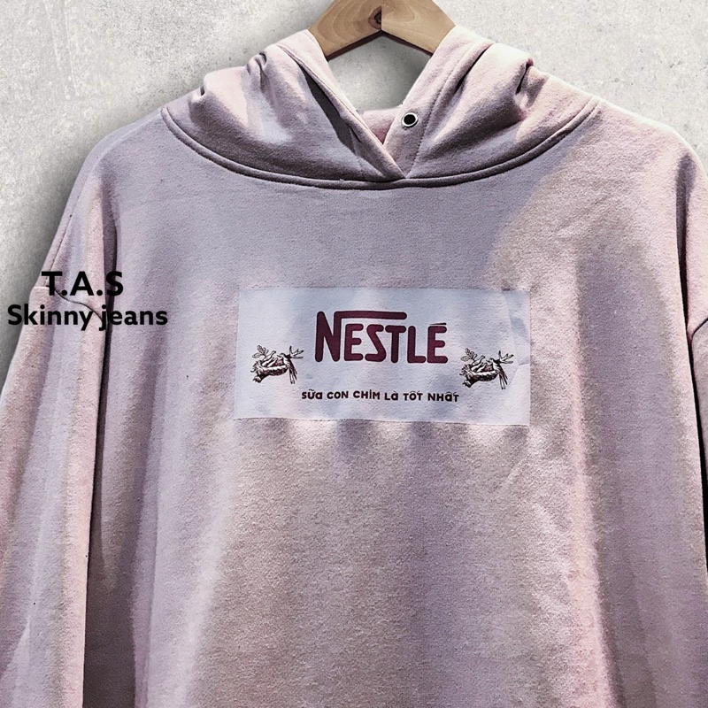 áo hoodie Nes.Tle Phom dáng oversize