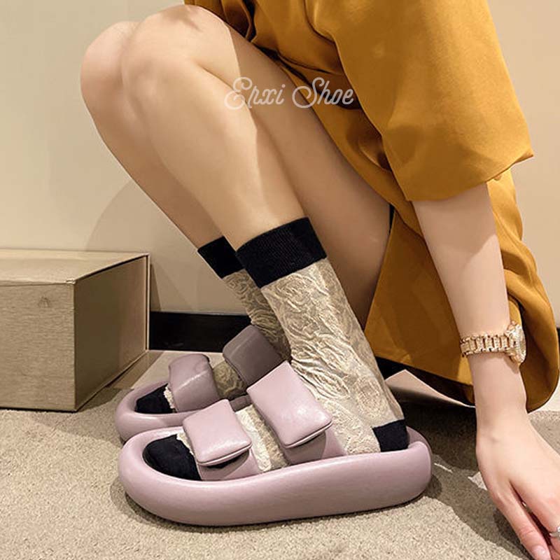 Oeteo Dép Quai Dán Thiết Kế Xinh Xắn Thời Trang Cho Nữ