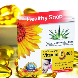 Vitamin E kèm tinh chất nha đam giúp sáng đẹp da