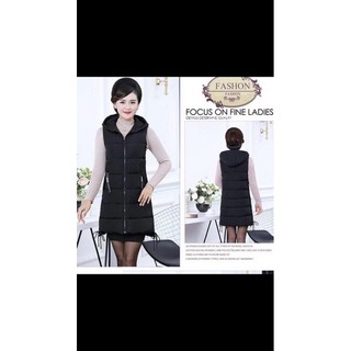 Áo gile dáng  dài ( quảng châu )