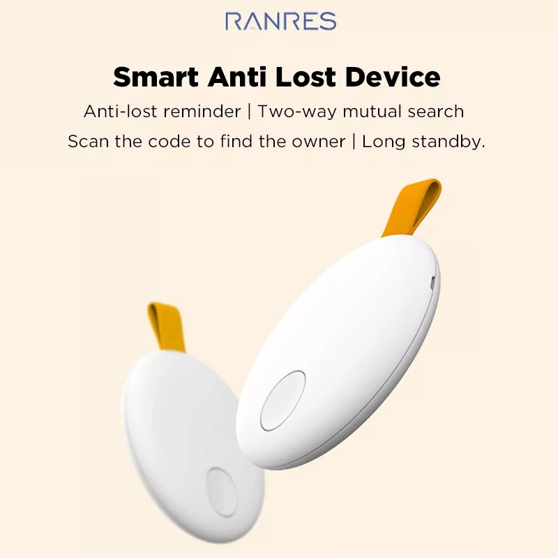 Xiaomi Youpin Thiết bị chống thất lạc mini thông minh Ranres 10g tiện dụng