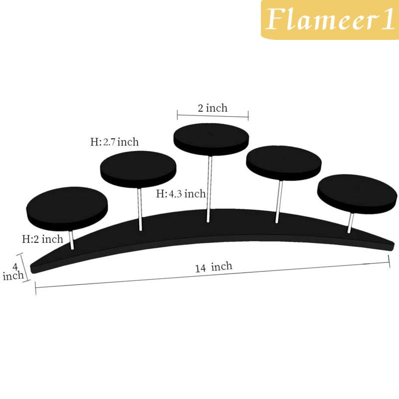 Giá Đỡ Trưng Bày Bánh Cupcake 5 Tầng Bằng Acrylic