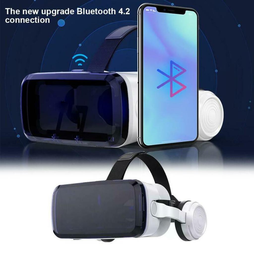 Kính thực tế ảo VR Shinecon G04Bs Version 8 Kết nối bluetooth cho điệm thoại từ 3.7 đến 6 inch -dc3641