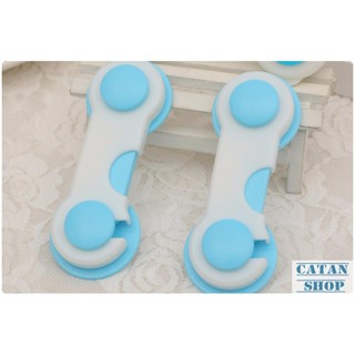 Combo 10 khóa tủ lạnh, ngăn kéo bảo vệ an toàn cho bé, trẻ em BB07-KNT-T10