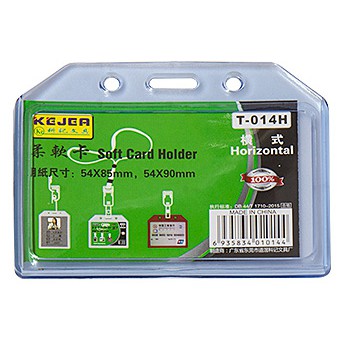 Thẻ đeo bảng tên cho học sinh, sinh viên, nhân viên, loại dẻo dày T-014H