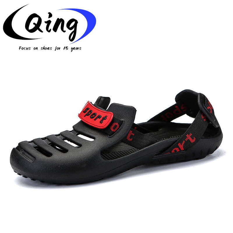Dép Sandal Đục Lỗ Thời Trang Đi Biển Cho Nam Size 39-47