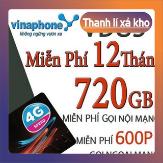 XẢ KHO * Sim Vina VD89 trọn gói 1 năm không cần nạp tiền # XẢ KHO