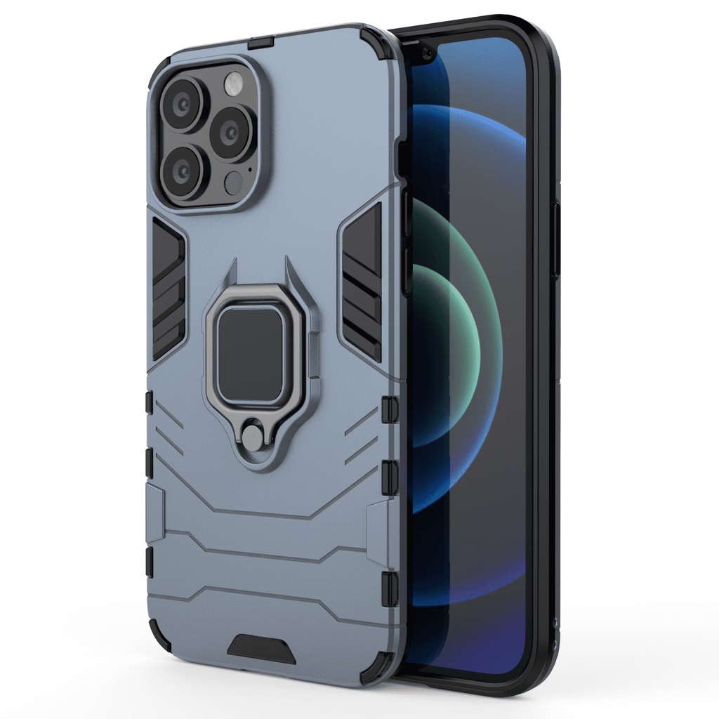 Ốp lưng Iphone 13 Pro Max Iron Man Iring chống sốc chống va đập mạnh giá đỡ xem phim