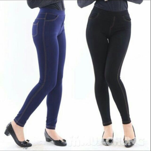 {LẺ =SỈ} QUẦN TREGGING JEANS 2 DA