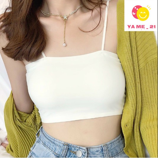 Áo Bra Quây Cotton Mịn 5 Màu chuẩn Xịn Kèm Mút Ngực | BigBuy360 - bigbuy360.vn