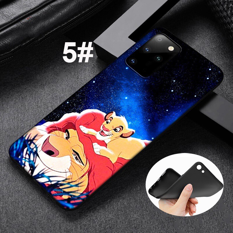 Samsung Galaxy S10 S9 S8 Plus S6 S7 Edge S10+ S9+ S8+ Soft Silicone Cover Phone Case Casing GR73 Lion King Hakuna Matata