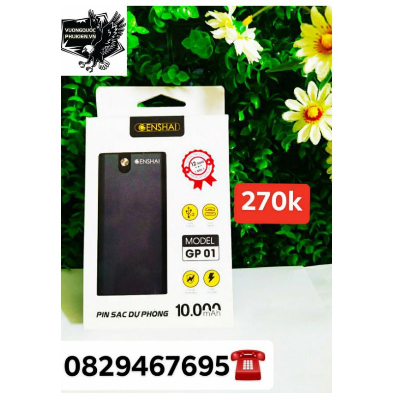 Pin Sạc Dự Phòng GenShai GP01