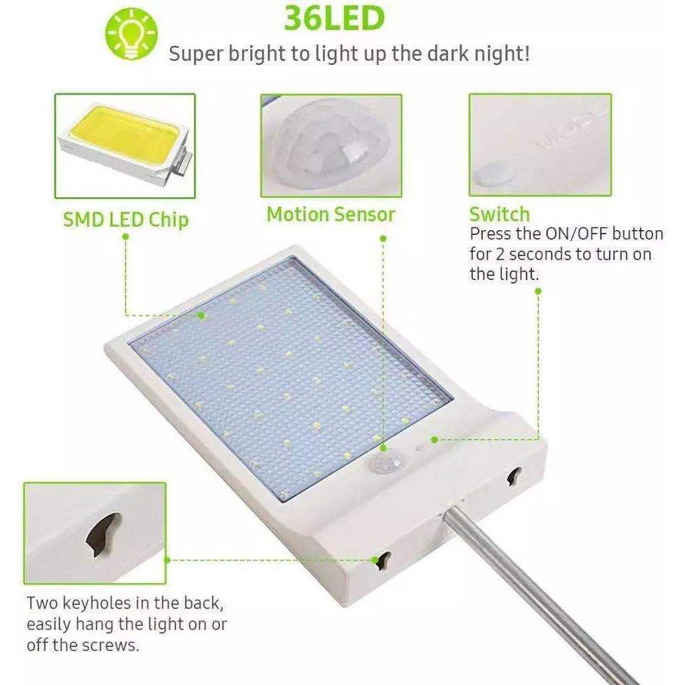 Đèn LED Năng Lượng Mặt Trời Gắn Cầu Thang