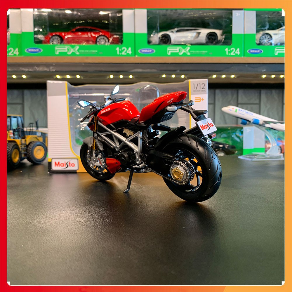 Xe mô hình Ducati Streetfighter S tỉ lệ 1:12 Maisto