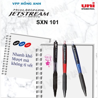 Bút bi bấm uni jetstream sxn-101 nét 0.5mm 0.7mm