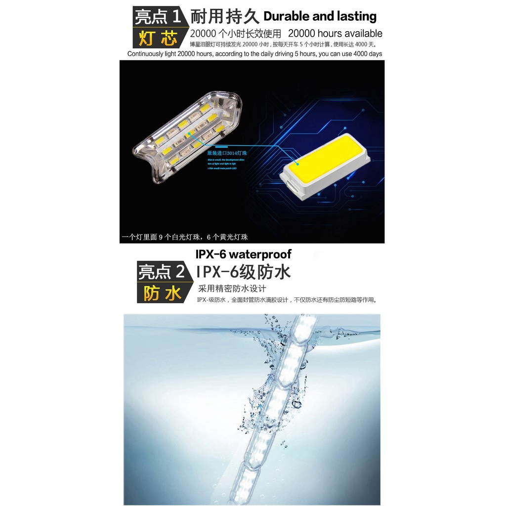 Đèn LED chạy ban ngày chuyên dụng cho xe hơi